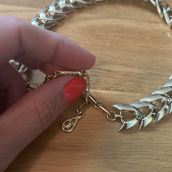 1960s Coro Silver tone Necklace - Picture 3 of 6